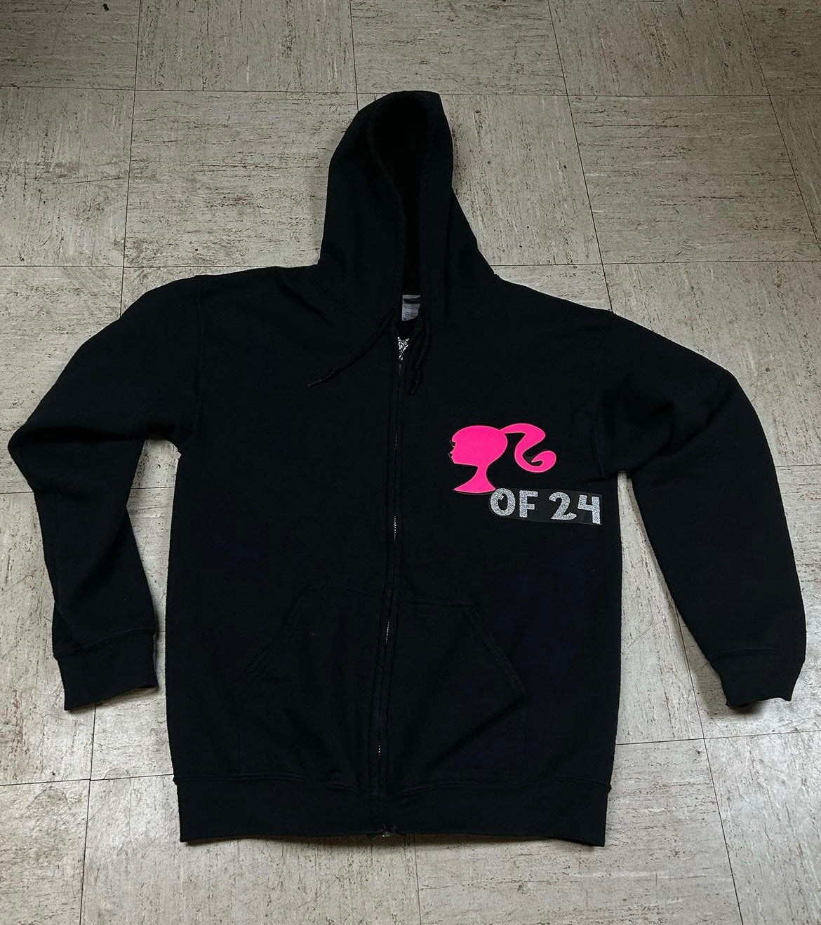 Senior Barbie Zip Up