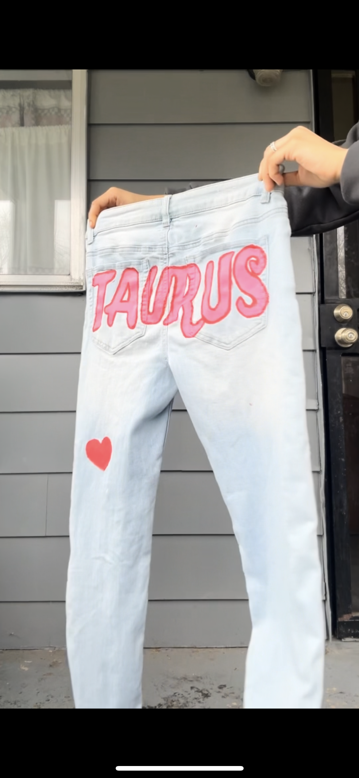 Hearted Zodiac Jeans