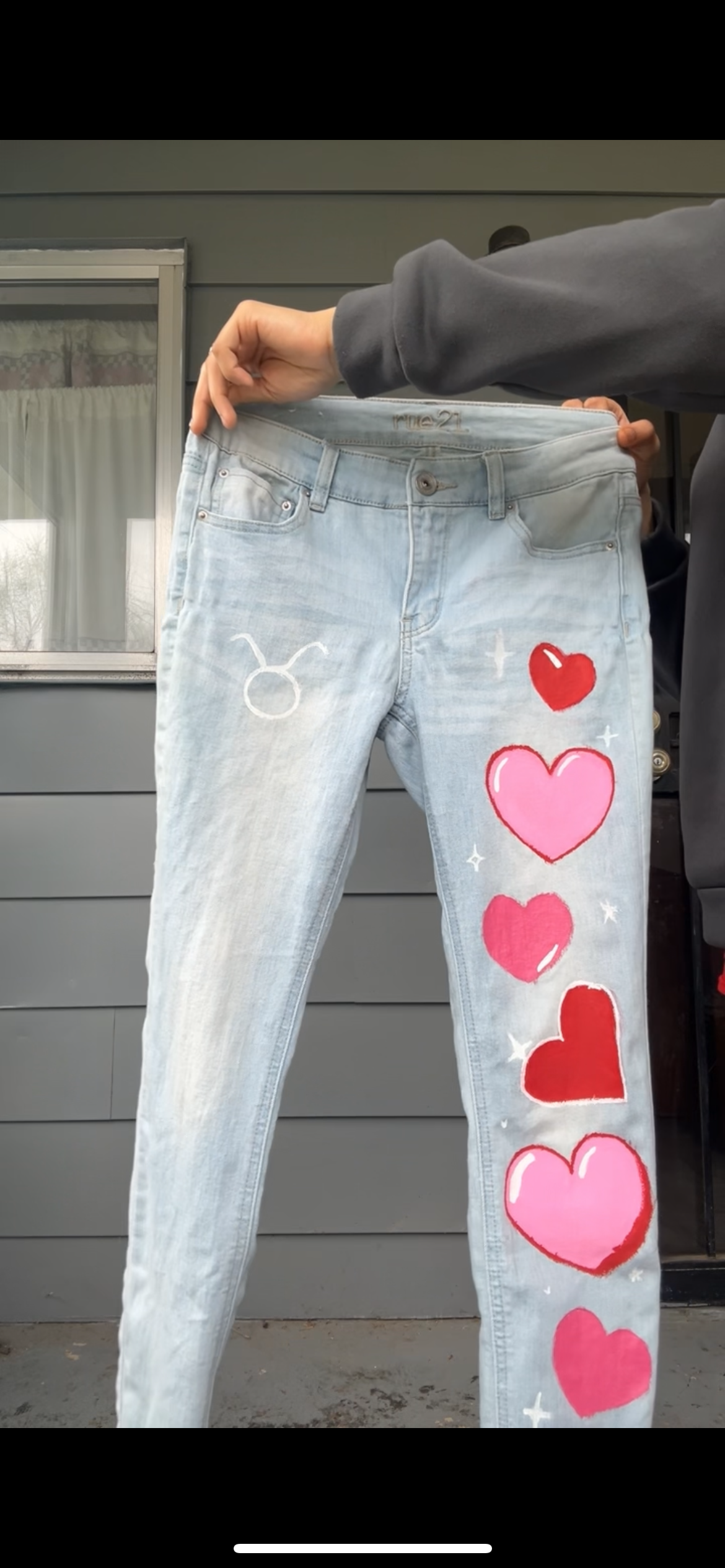 Hearted Zodiac Jeans